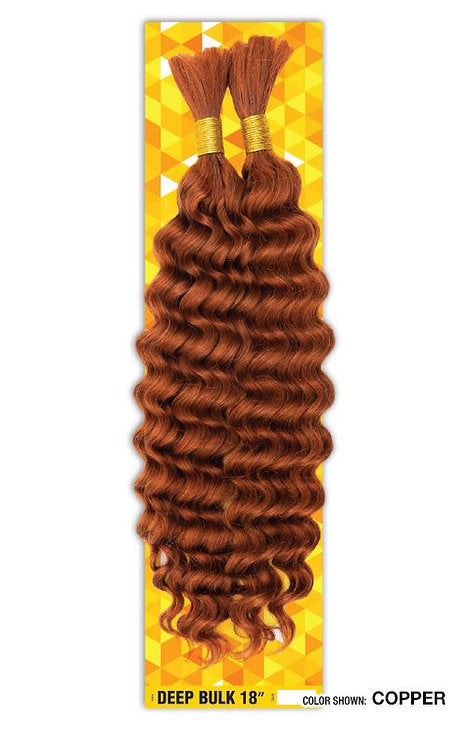 Freetress 100% Human Hair Braid - WATER BULK 18 Freetress 100% Human Hair Braid - WATER BULK 18