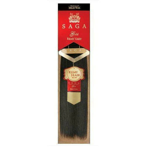 MILKY WAY SAGA 100% HUMAN HAIR REMY YAKY 12 MILKY WAY SAGA 100% HUMAN HAIR REMY YAKY 12