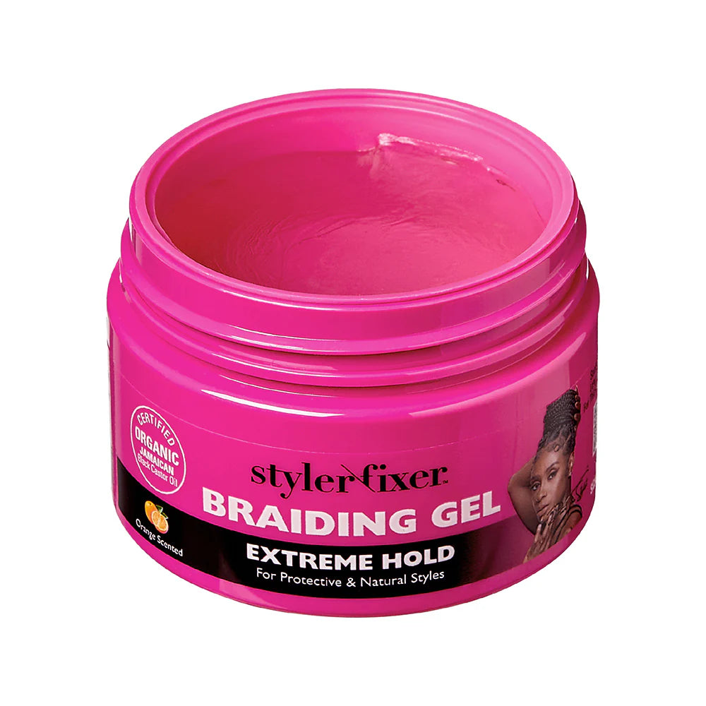 Red By Kiss Long-Lasting Styler Fixer Braiding Gel - Extreme Hold 1oz Red By Kiss Long-Lasting Styler Fixer Braiding Gel - Extreme Hold 1oz