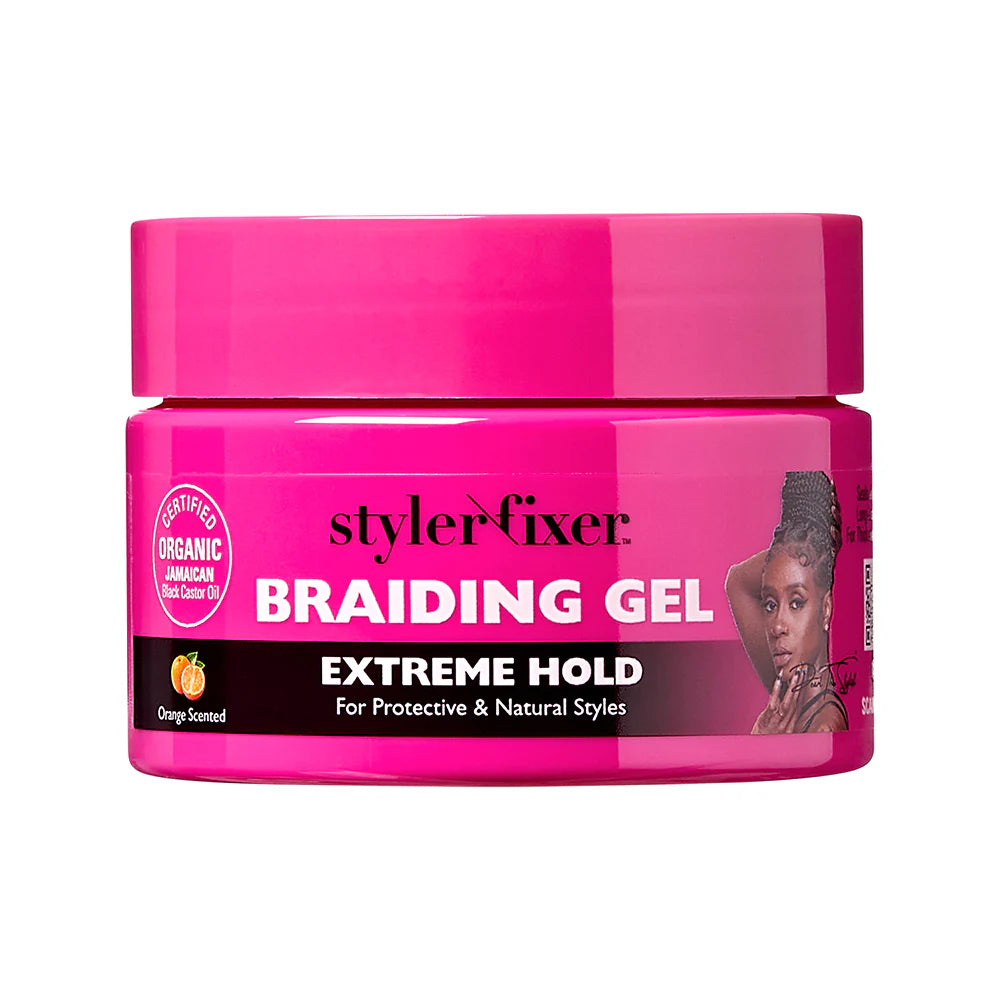 Red By Kiss Long-Lasting Styler Fixer Braiding Gel - Extreme Hold 1oz Red By Kiss Long-Lasting Styler Fixer Braiding Gel - Extreme Hold 1oz