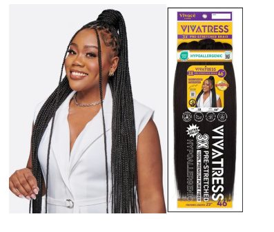 Vivatress 3X Pre-Stretched Braid 46 Inch - # 30 Vivatress 3X Pre-Stretched Braid 46 Inch - # 30