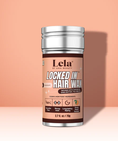 Lela Beauty Locked in Hair Wax - Honey Peach 2.7oz Lela Beauty Locked in Hair Wax - Honey Peach 2.7oz