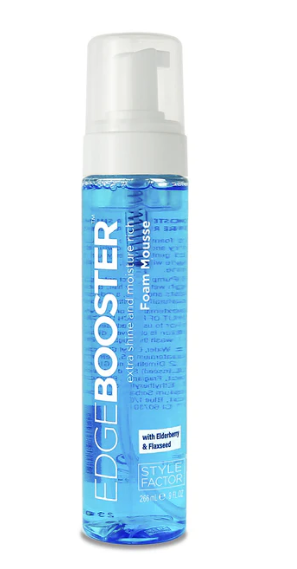 Style Factor EDGE BOOSTER Foam Mousse with Extra Shine and Moisture 9 Oz Style Factor EDGE BOOSTER Foam Mousse with Extra Shine and Moisture 9 Oz