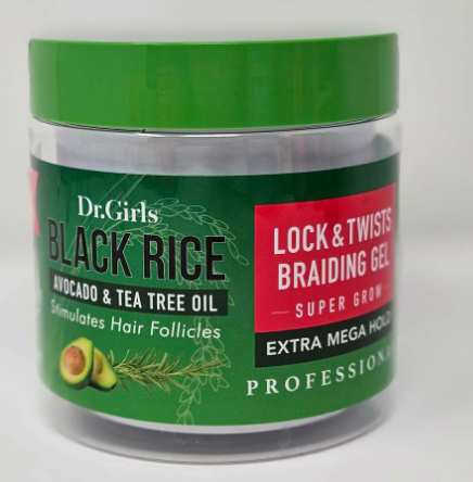 Dr. Girls Avocado & Tee Tree Biotin & Castor Oil Braiding Gel 17.6Oz Dr. Girls Avocado & Tee Tree Biotin & Castor Oil Braiding Gel 17.6Oz