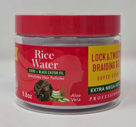 Dr. Girls Chebe & Black Castor Oil Biotin & Castor Oil Braiding Gel 9.8Oz Dr. Girls Chebe & Black Castor Oil Biotin & Castor Oil Braiding Gel 9.8Oz
