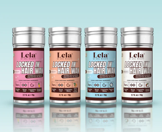 Lela Beauty Locked in Hair Wax - Honey Peach 2.7oz Lela Beauty Locked in Hair Wax - Honey Peach 2.7oz