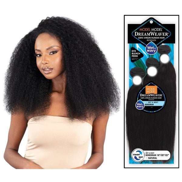 Dream Weaver Wet & Wavy - BOHEMIAN - 18-20-22 # NATURAL Dream Weaver Wet & Wavy - BOHEMIAN - 18-20-22 # NATURAL