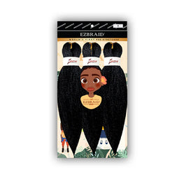 EZ BRAID kids prestretched braiding hair 3X 12" #2