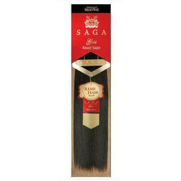MILKY WAY SAGA 100% HUMAN HAIR REMY YAKY 14"