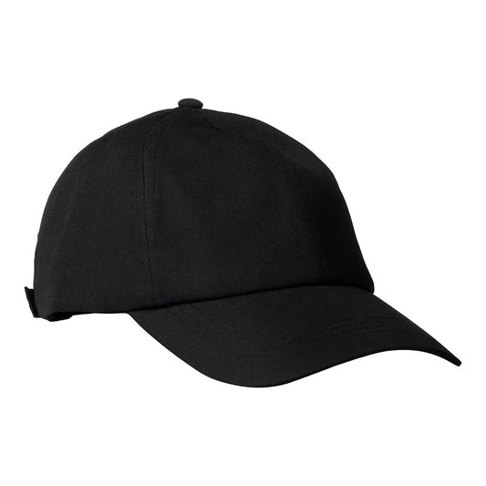 Red By Kiss Satin Lined Baseball Cap - Black