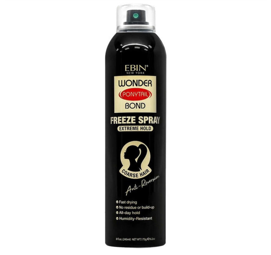 Ebin New York Wonder Ponytail Bond Freeze Spray (8 oz)