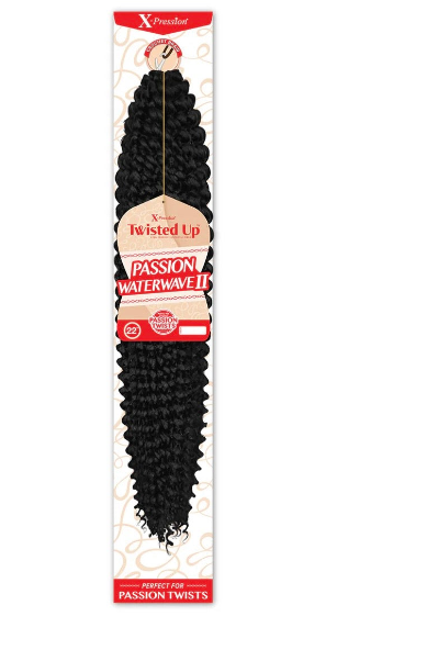 Outre X-Pression Synthetic Braid Twisted Up Passion Waterwave II 22"