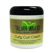 Taliah Waajid Curly Curl Cream 6oz