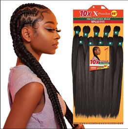 X-Pression 10X Pre-Stretched Braid 48 Inch - # 1
