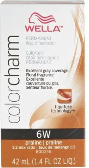Wella Color Charm Permanent Liquid Haircolor 6W 1.4 oz