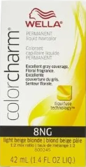 Wella Color Charm Permanent Liquid 8Ng Light Beige Blonde 1.4 Oz