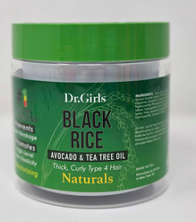 Dr. Girls Avocado & Tee Tree Biotin & Castor Oil Braiding Gel 17.6Oz