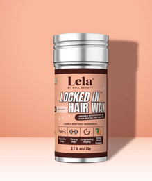 Lela Beauty Locked in Hair Wax - Honey Peach 2.7oz