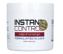 Instant Control Edge & Braid Gel Maximum Hold 16oz