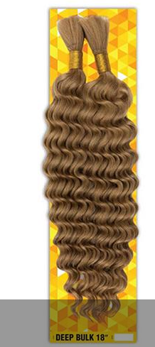 Freetress 100% Human Hair Braid - WATER BULK 18" #27