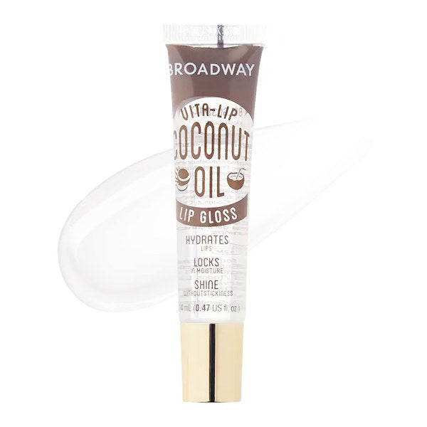Broadway Vita-Lip Clear Lip Gloss - Coconut Oil