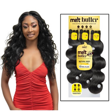 Melt Butter 12A - 3 Bundles - Body Wave 24"-26"-25" - #Natural