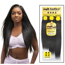 Melt Butter 12A - 3 Bundles - Straight 14"-16"-18" - #Natural Black