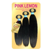 Pink Lemon 15A Bundle - Straight - 10-12-14 - # Natural