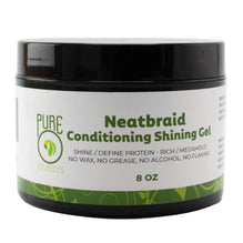PURE O NEATBRAID CONDITIONING SHINING GEL 8 Oz