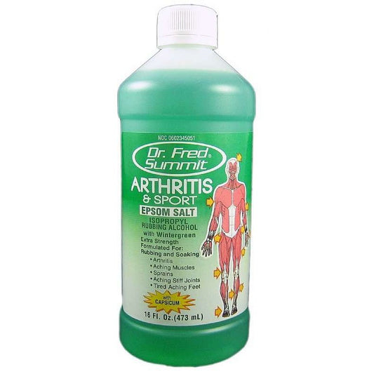 Dr.Fred Summit Epsom Salt Alcohol-Green